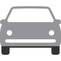 car icon, represents vehicle miles traveled that have been avoided